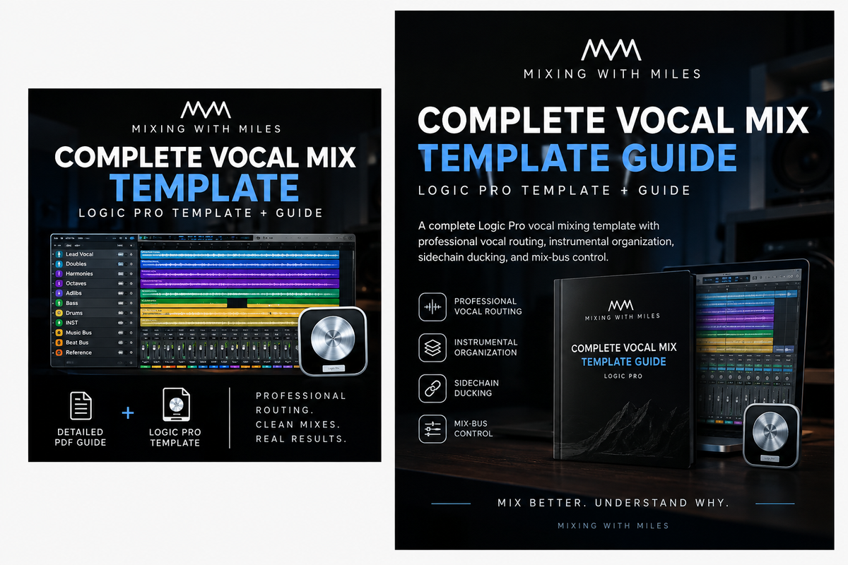 Complete Vocal Mix Template — Logic Pro